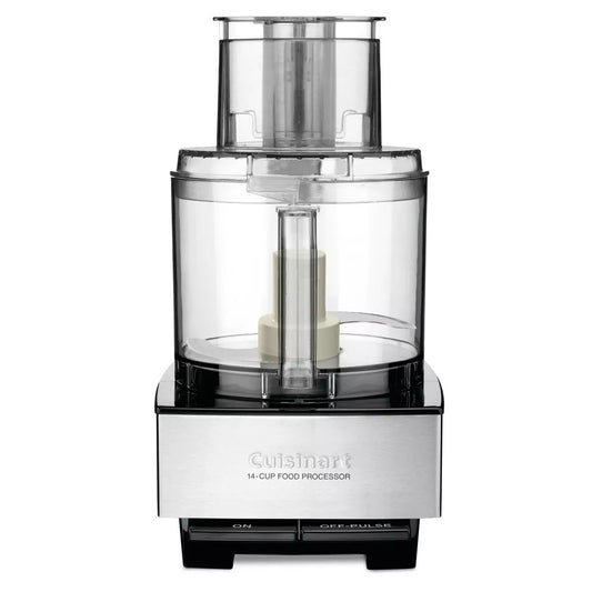 Electric Food Processor - Pro Custom 14cup Brushed Stainless Steel