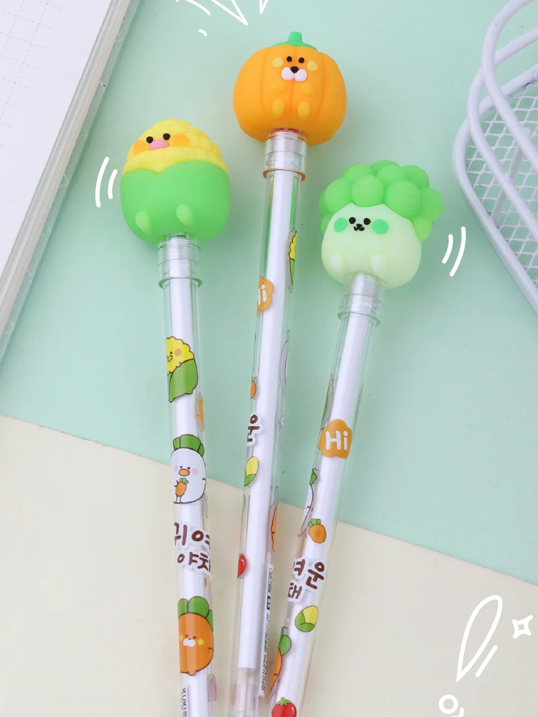 Gel Pen Vegetable Buddy (Sold Individually)