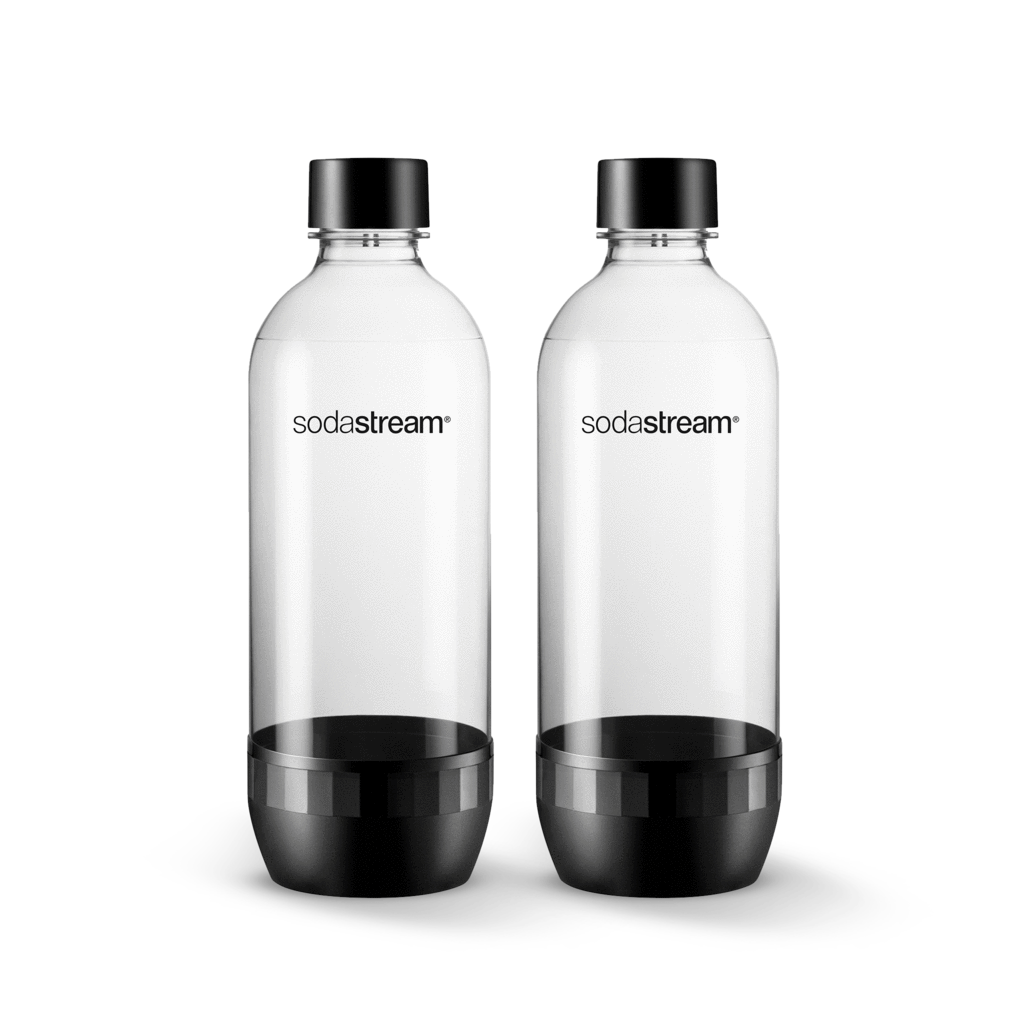 Sodastream Replacement Carbonating Bottles 1l Black (Sold Individually)