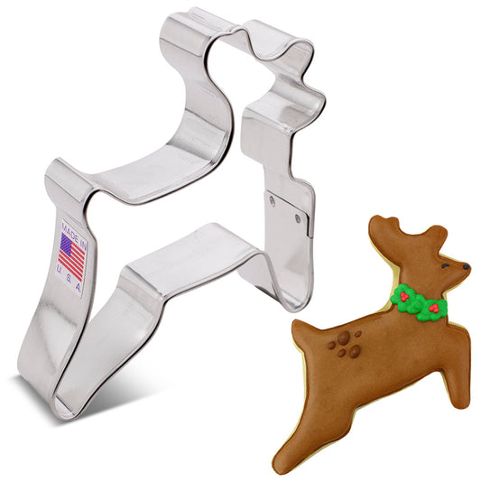 Cookie Cutter - Leaping Reindeer