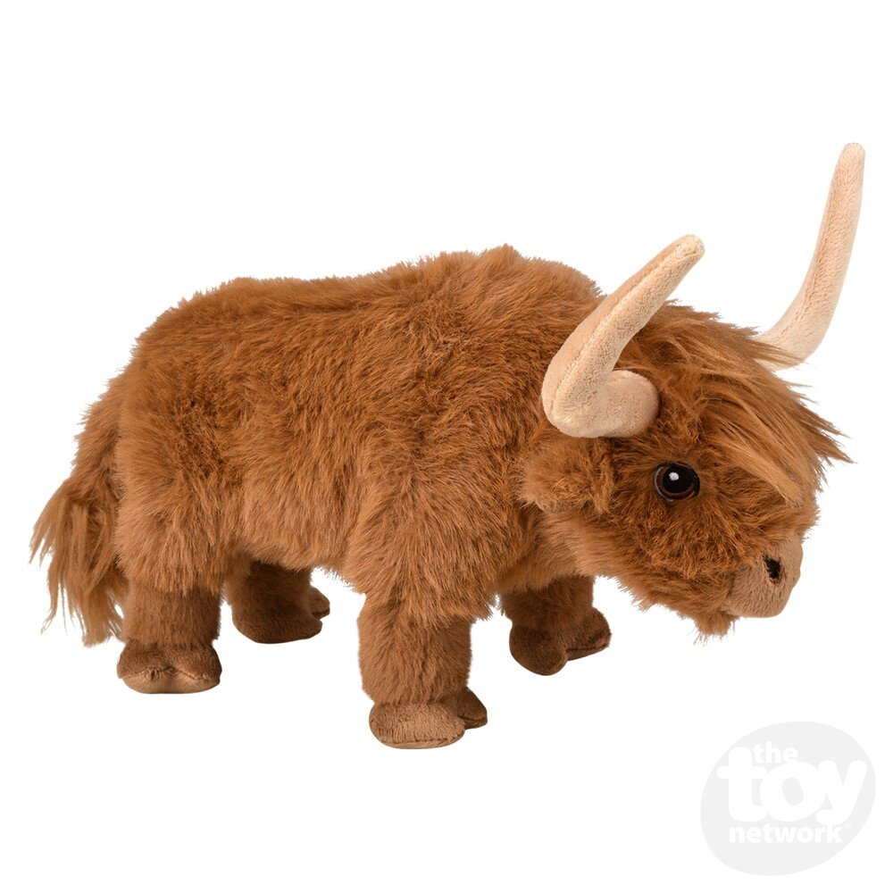 Plush Animal Den Highland Cow 12.5"