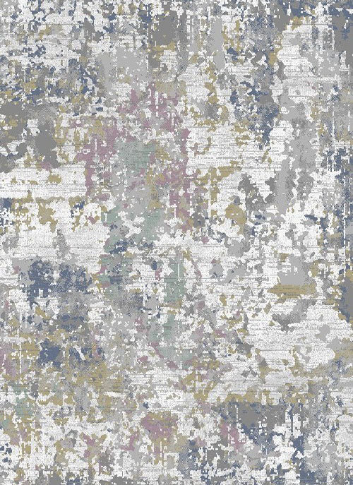 Lavinia Rug Multi Color Sponge Pattern 3'11" x 5'3"