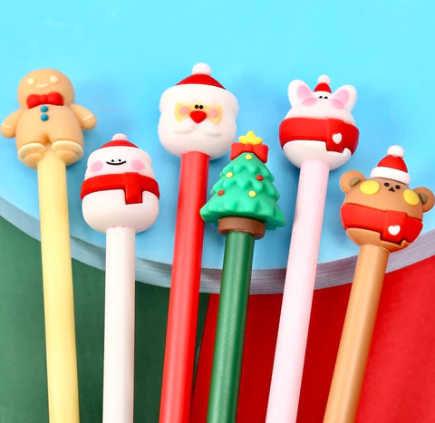 Gel Pen Christmas (Sold Individually)