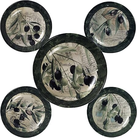 Dinnerware Pasta Set Olivia (artlicensing) 5 Pieces