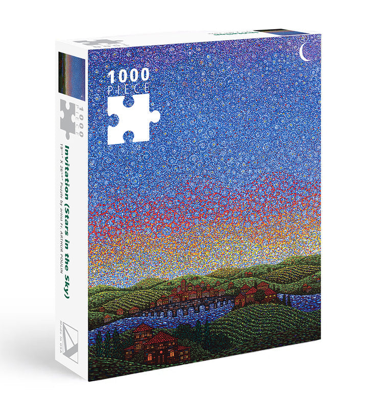 Holiday Puzzle 500 Piece Invitation (Stars In the Sky)