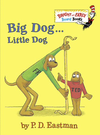 Dr. Seuss Book Big Dog... Little Dog (4x5 Board Book)