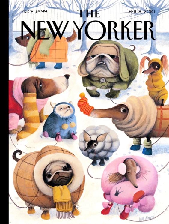 New Yorker Puzzle 1000 Piece Baby Its Cold Outside