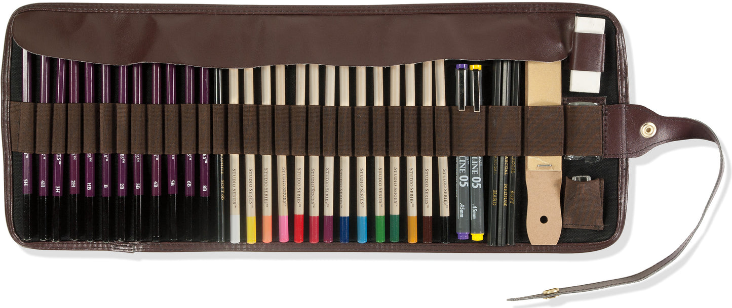 Art Center Pencil Wrap Roll Up Canvas (Pencils Not Included)