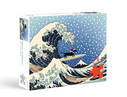 Holiday Puzzle 500 Piece Great Wave of Winter
