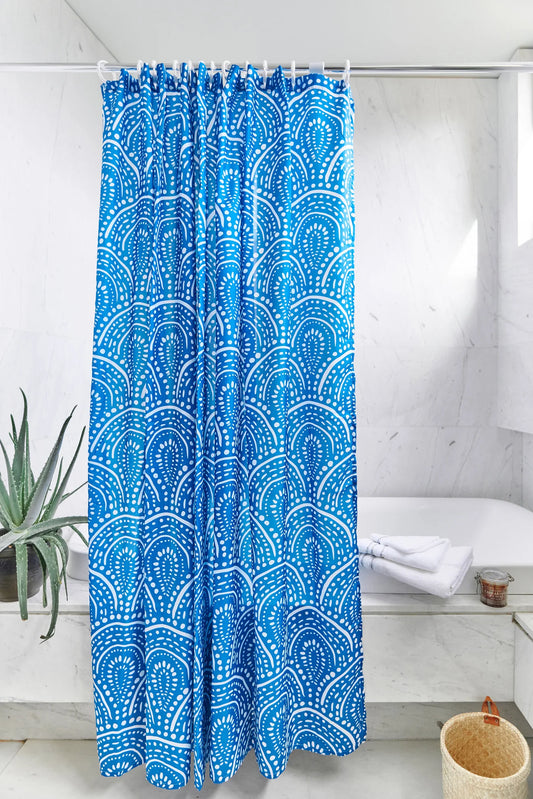 Shower Curtain - Joy - Blue