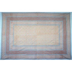 Tapestry Full Size Moroccan Foulard Blue