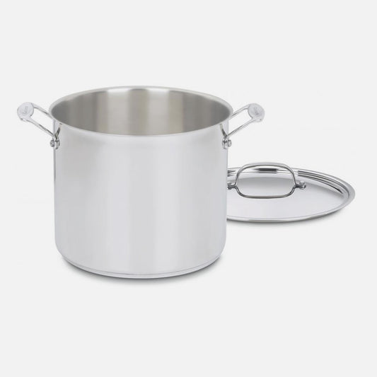 Cookware - Chefs Classic Stainless Steel Stockpot 12qt w/Lid