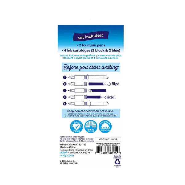 Fountain Pen Set Splendid Duo