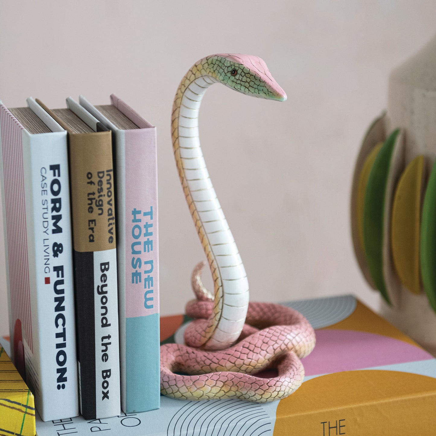 Décor Figure Resin Snake 9.75"h