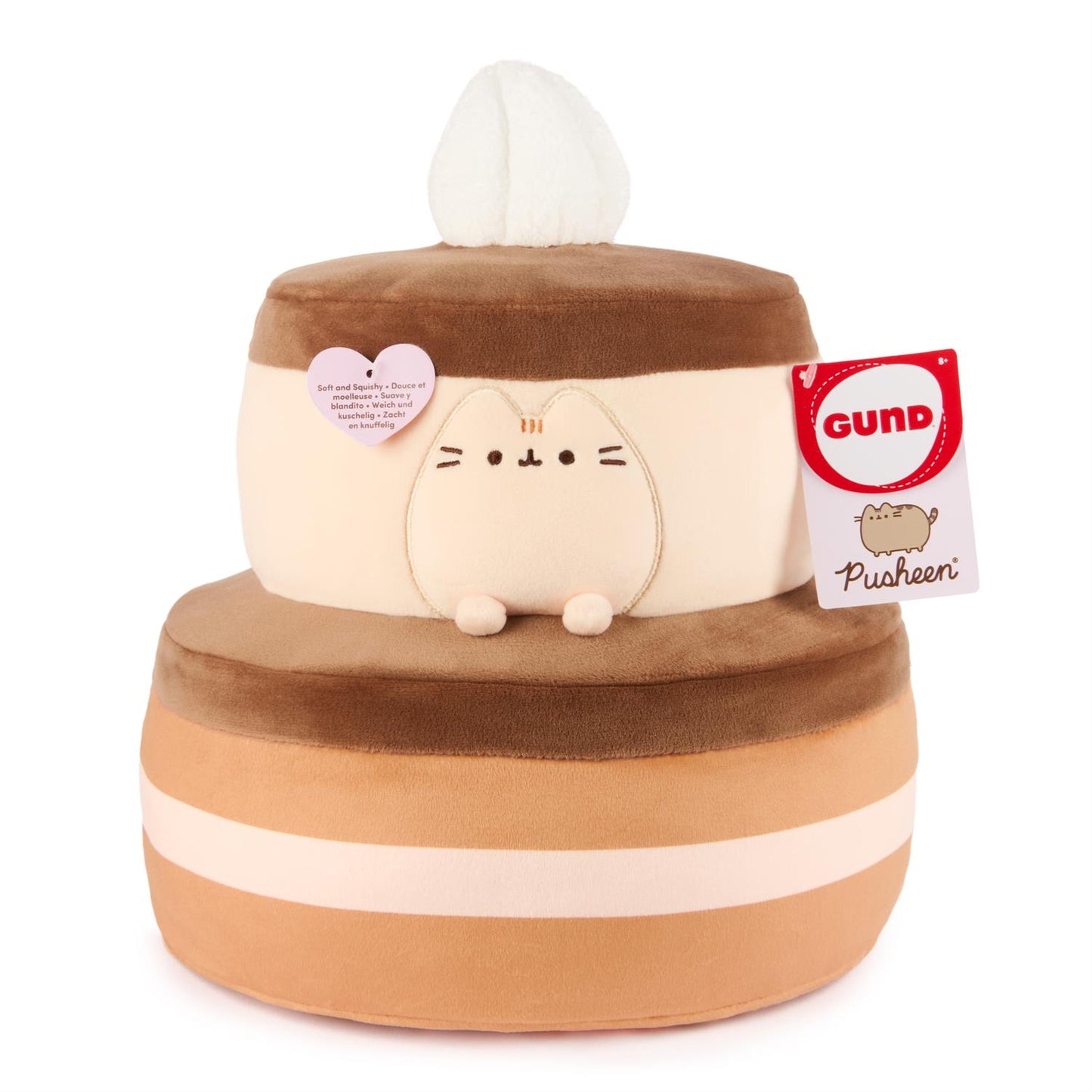 Plush Pusheen Chocolate Cake, 11"