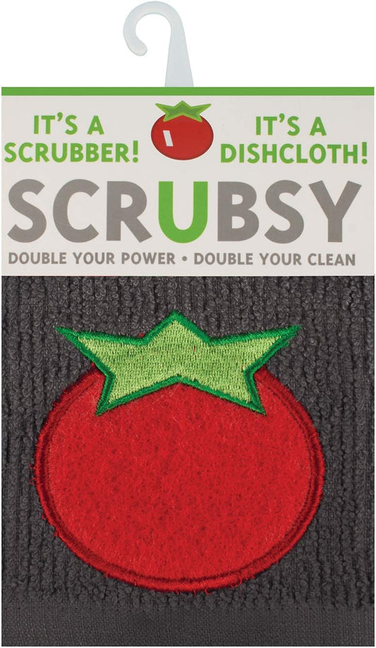 Scrubsy Cloth - Tomato