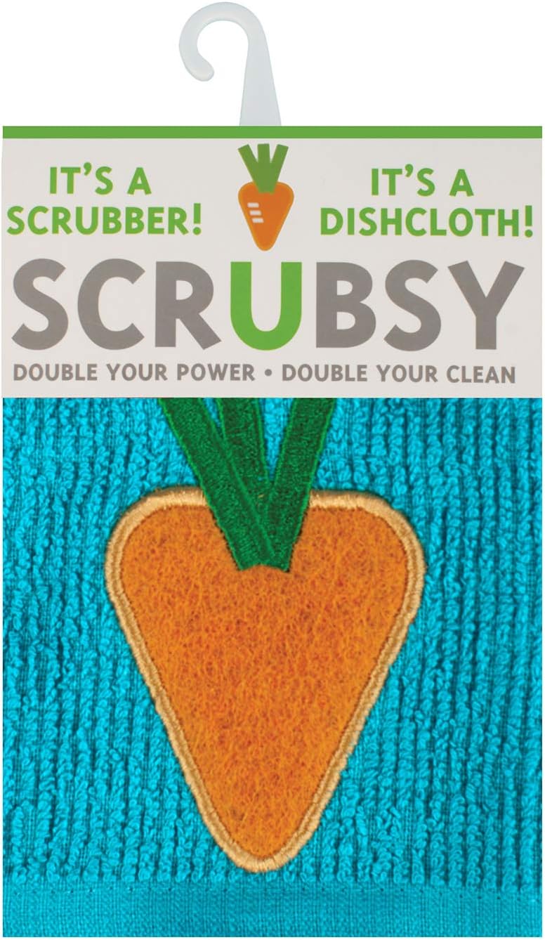 Scrubsy Cloth - Carrot