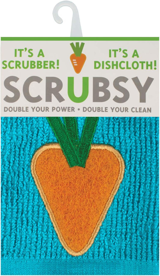 Scrubsy Cloth - Carrot