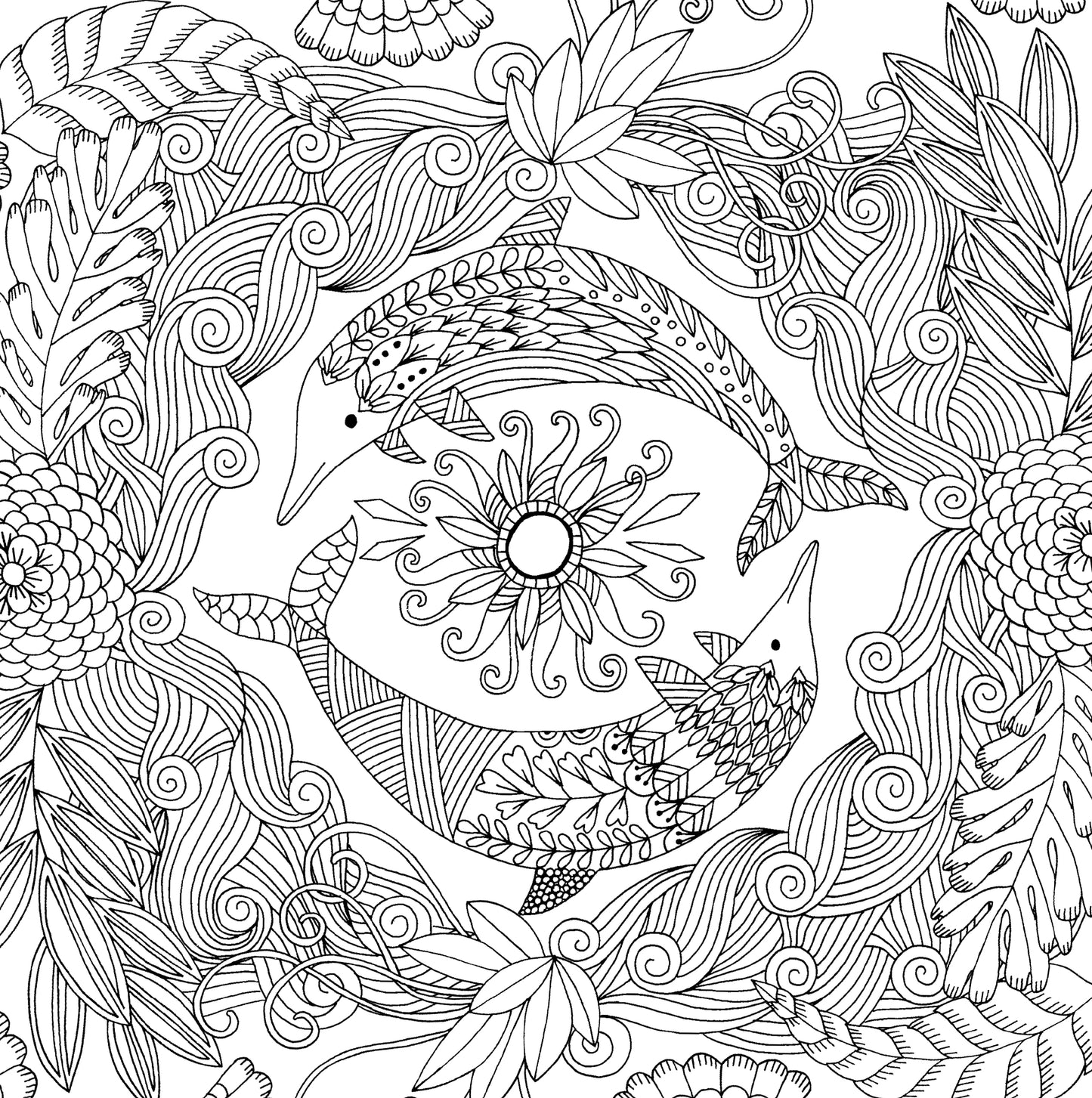 Artist's Adult Coloring Book Follow Your Dreams