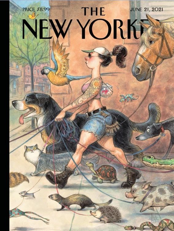 New Yorker Puzzle 1500 Piece Local Fauna