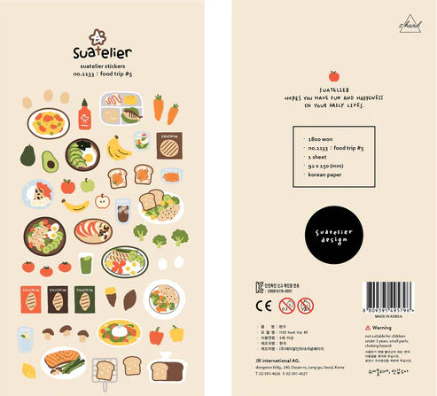 Stickers Food Trip