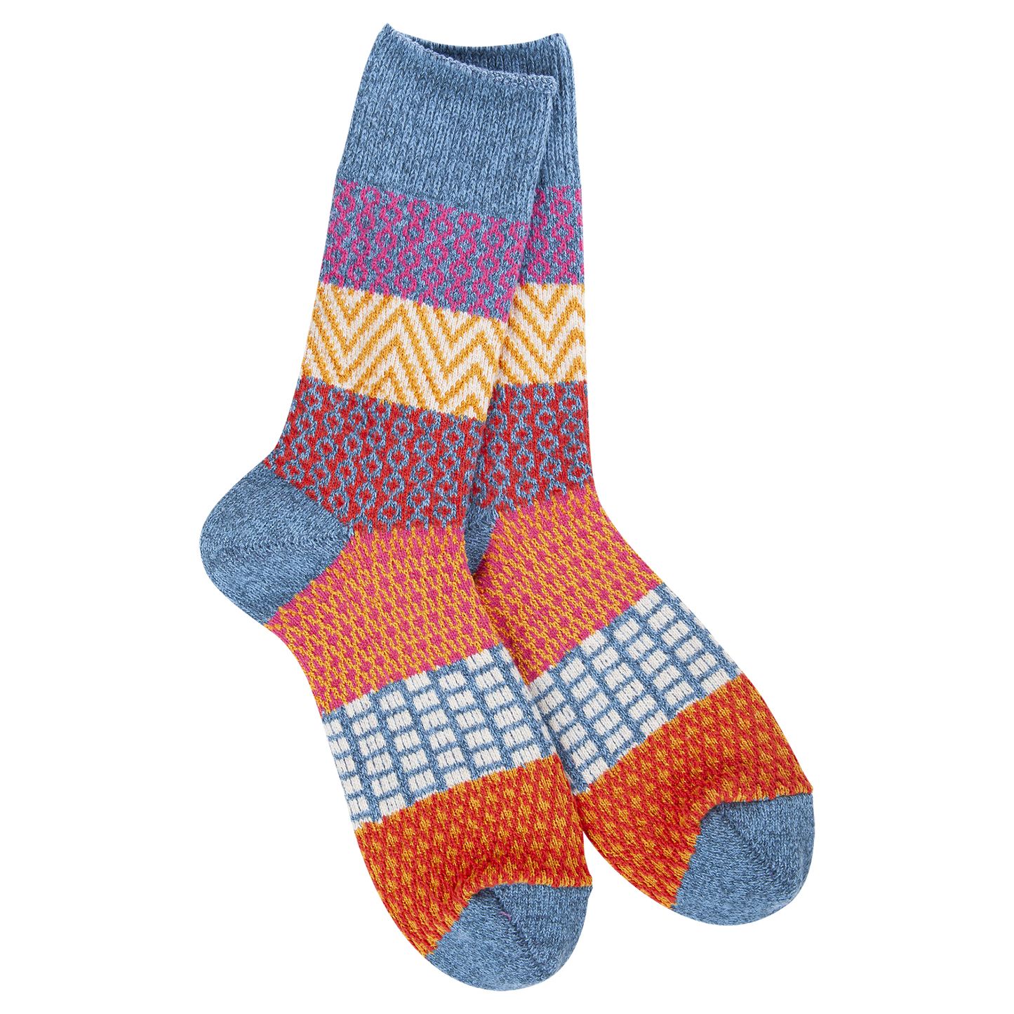 Socks - World's Softest Gallery Crew Denim