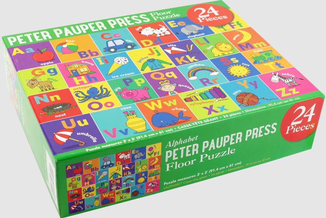 Puzzle Kid's Floor 24 Piece Alphabet