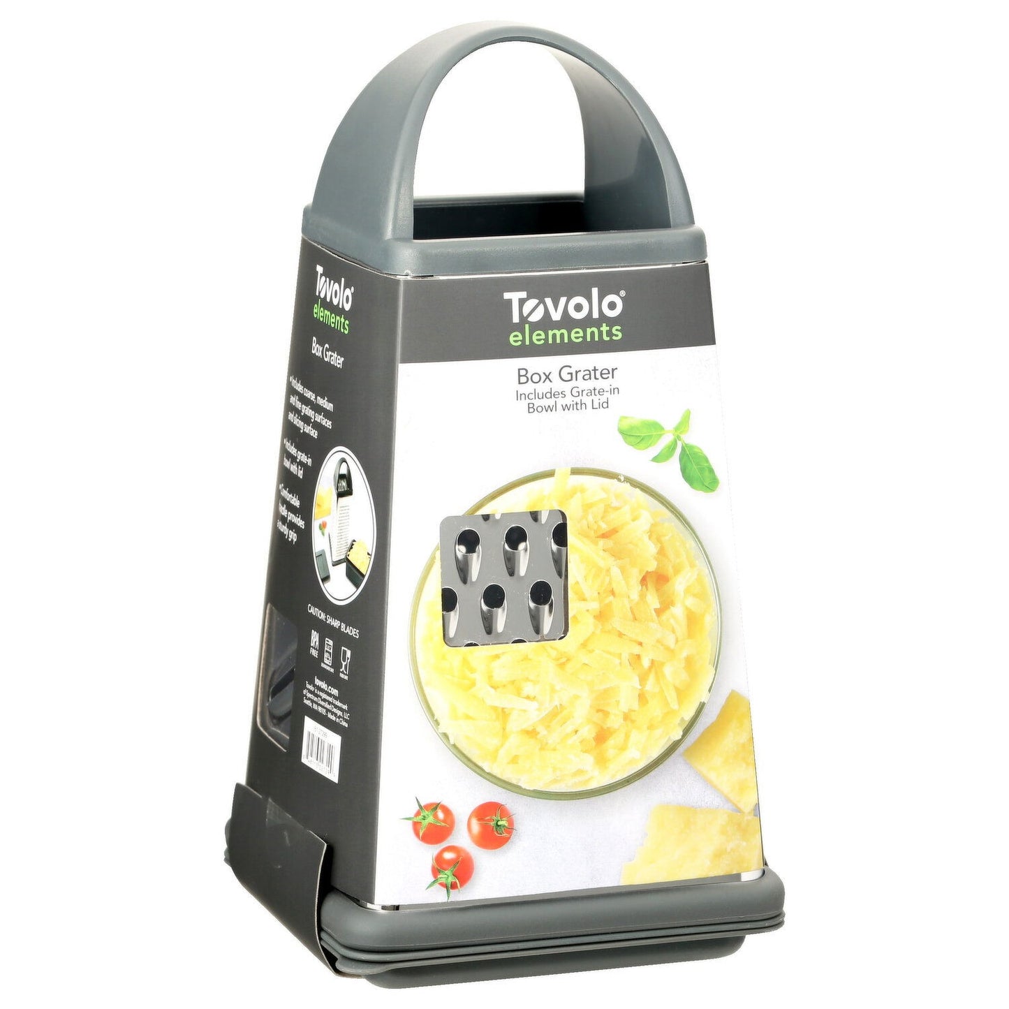 Elements Box Grater with Storage
