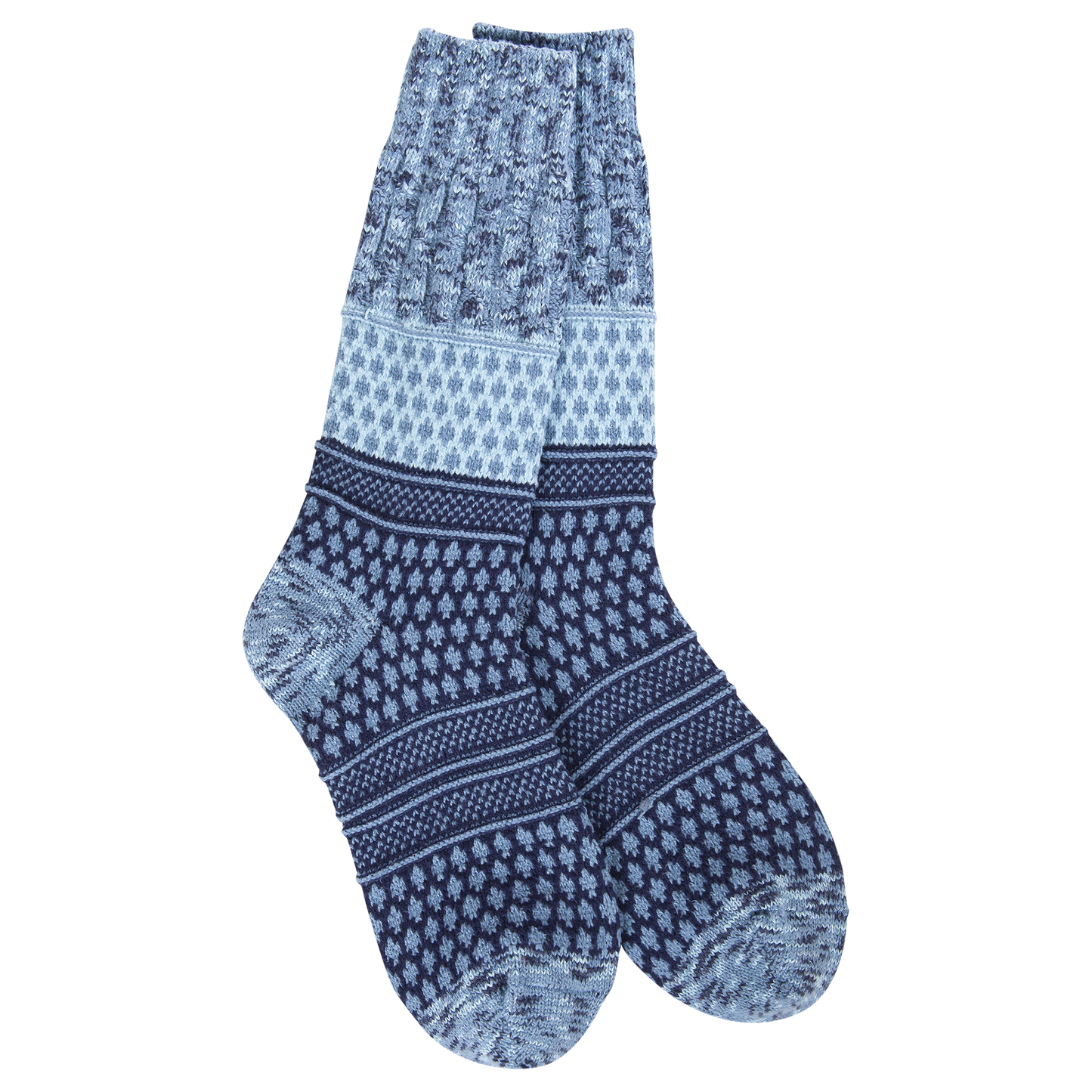 Socks - World's Softest Gallery Crew Peacoat