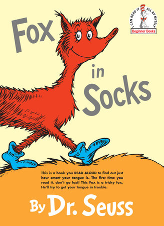 Dr. Seuss Book Fox In Socks (7x9 Hardcover)
