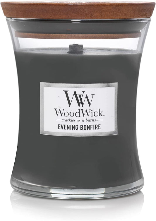 Woodwick Candle - 10oz - Evening Bonfire
