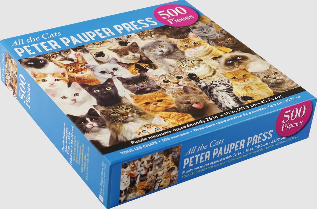 Puzzle 500 Piece All The Cats