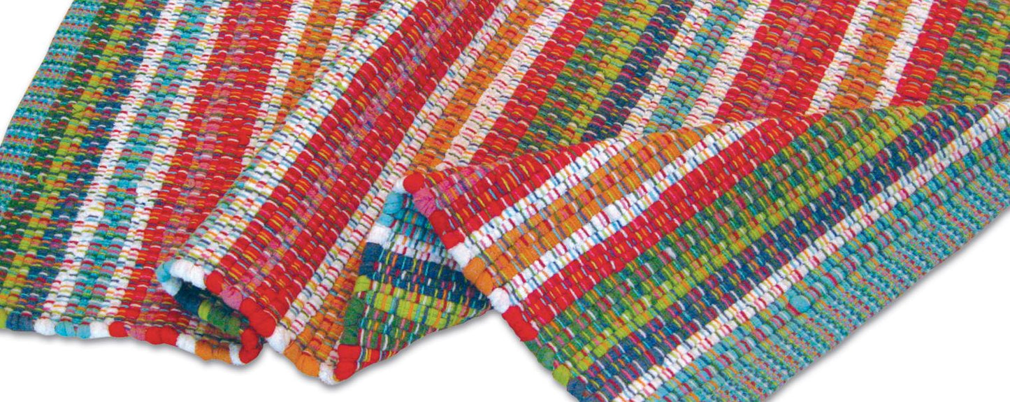 Beachball Rag Rug Cotton Multi 2' x 3'