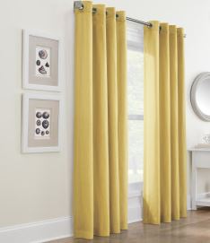 Harmony Grommet Top Panel 52x63 Yellow