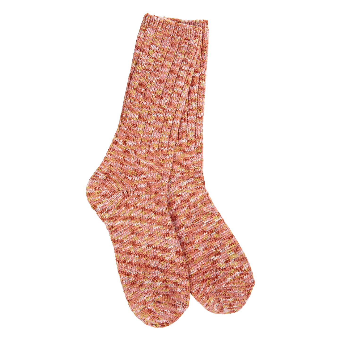 Socks - World's Softest Weekend Ragg Crew Brandy