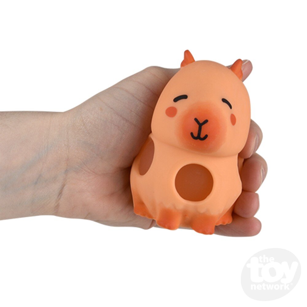 Squeezy Bead Capybara 3.5" (Sold Individually)