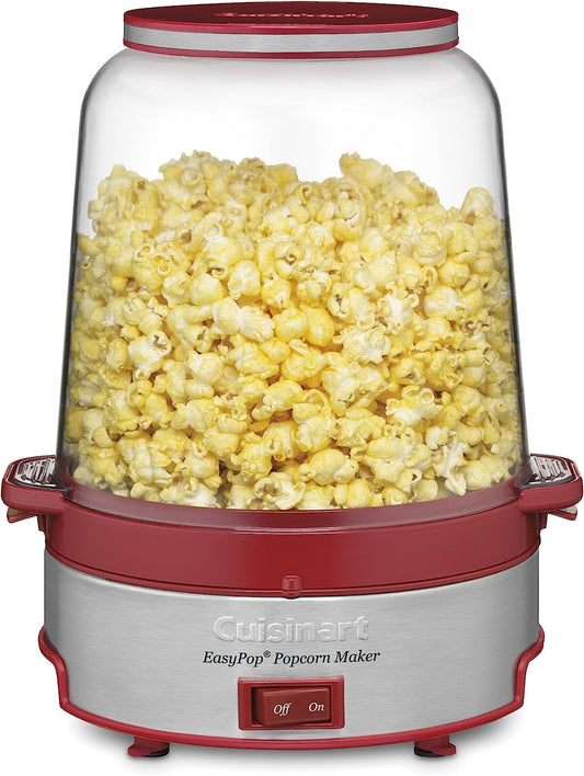 Electric Popcorn Maker - 16 Cup Red