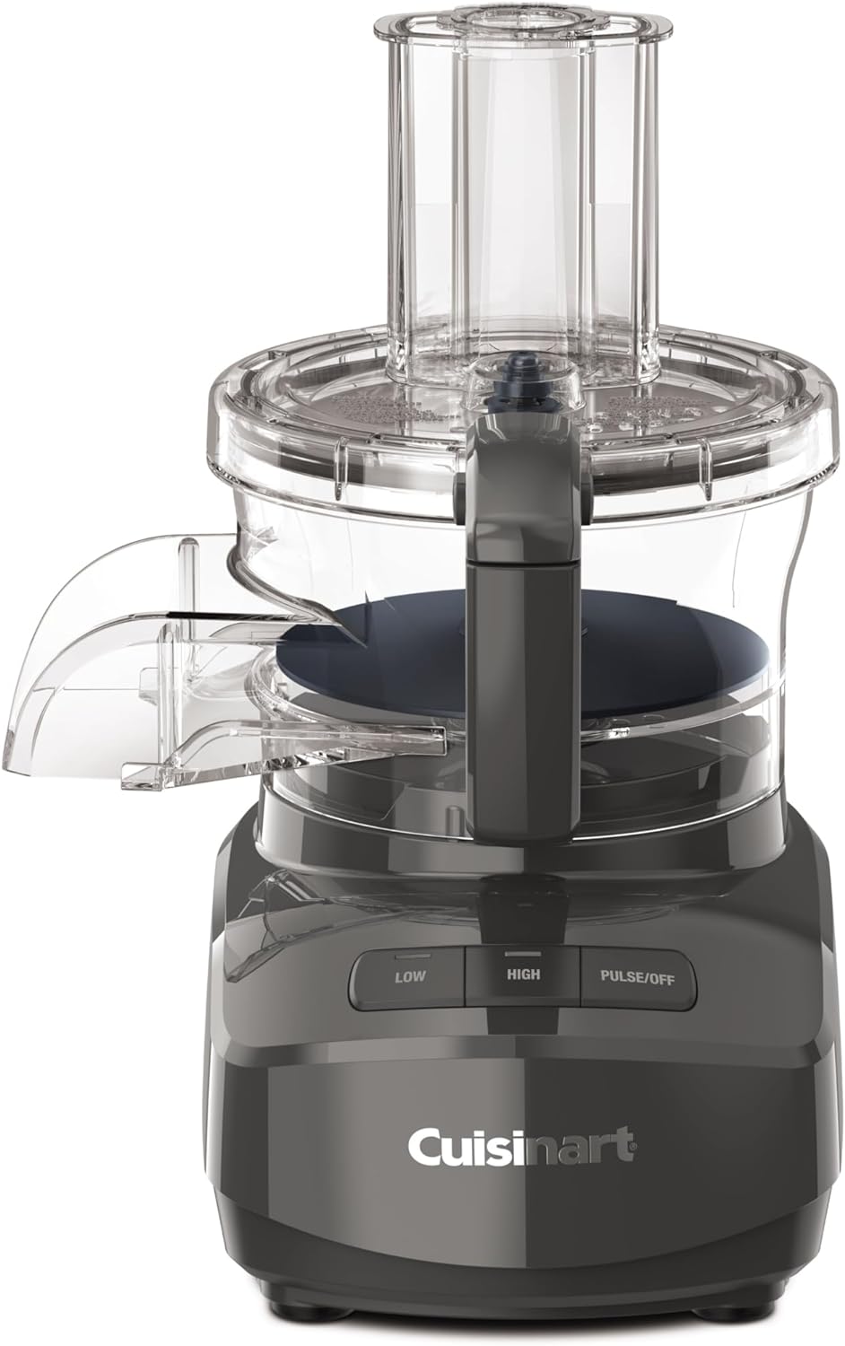 Electric Food Processor - 9 Cup Continuous Feed Food Processor with Reversible Shredding and Slicing Disc
