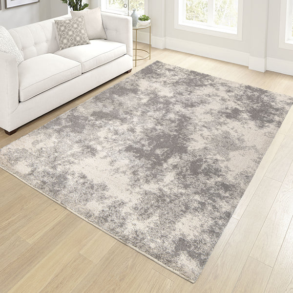 Nirvana Strata Rug Light Grey 5'3" x 7'1"
