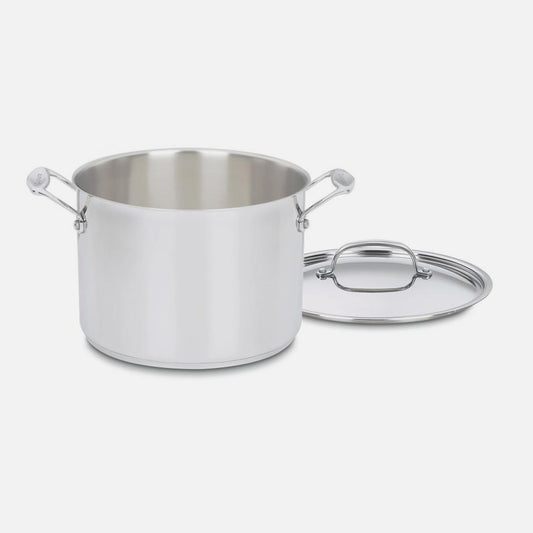 Cookware - Chefs Classic Stainless Steel Stockpot 8qt w/Lid