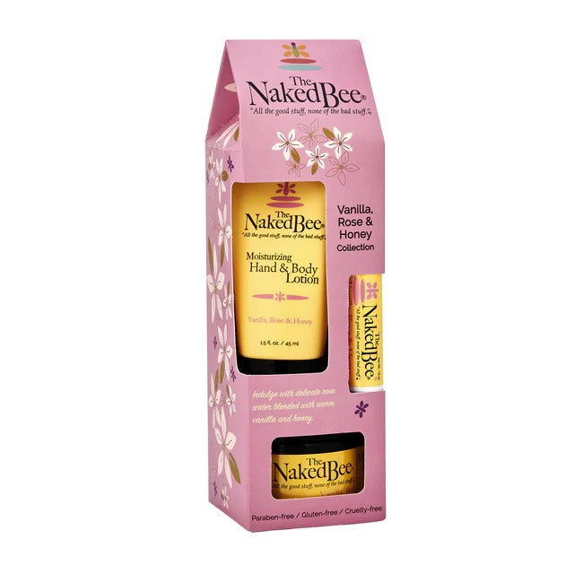 Gift Set - Vanilla Rose & Honey