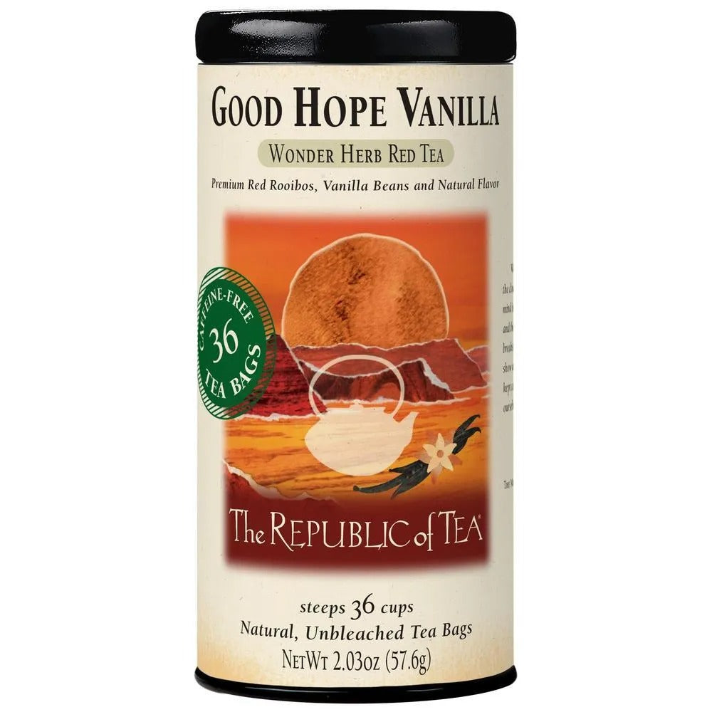 Rooibos Tea Tin - Good Hope Vanilla Red Tea 36bags