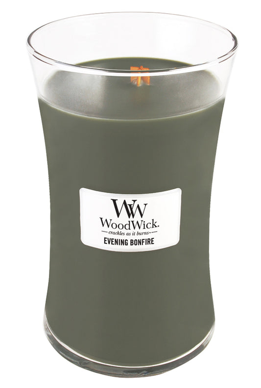 Woodwick Candle - 21.5oz -  Evening Bonfire