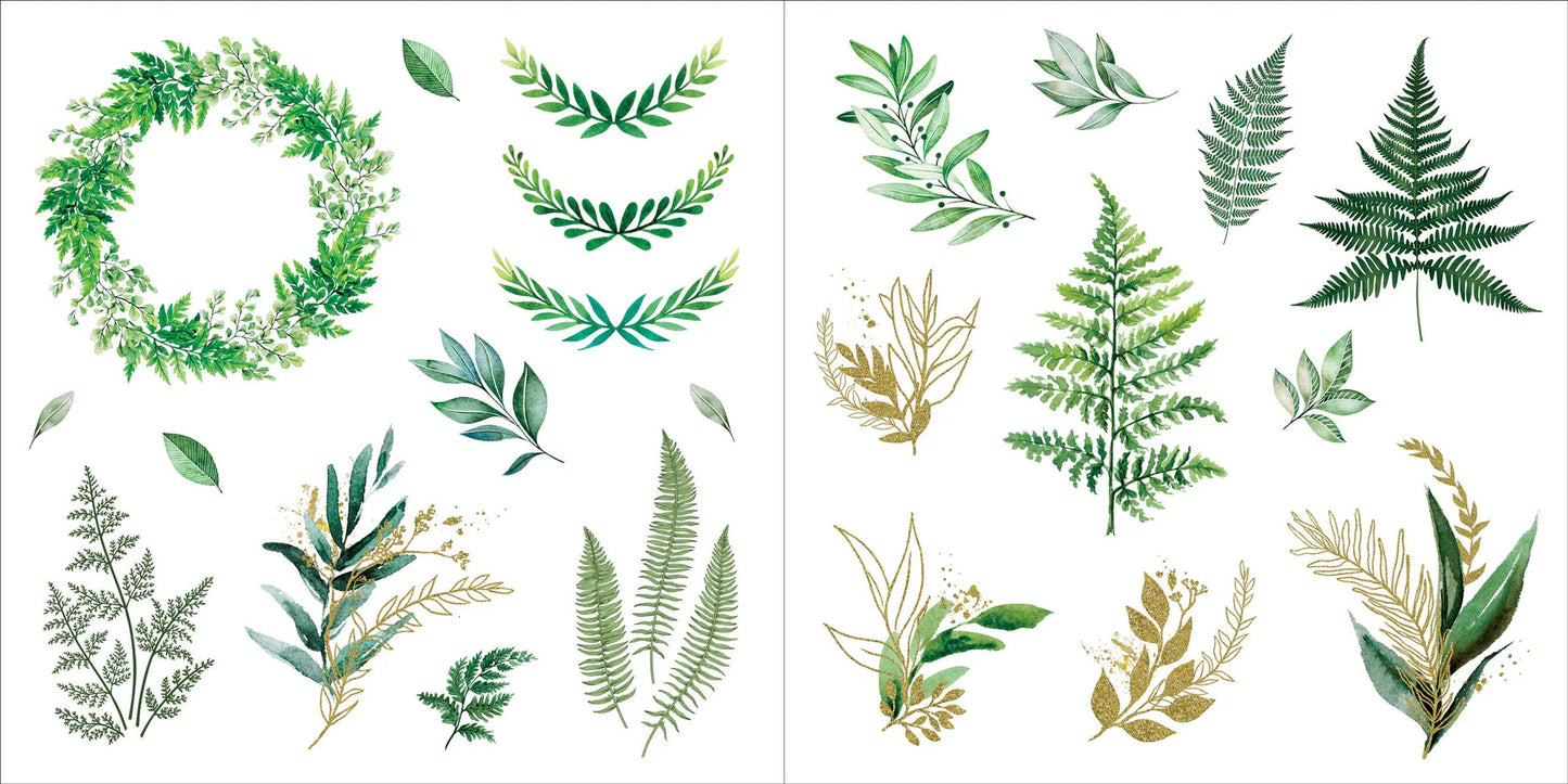 Sticker Book Bunches Of Botanicals
