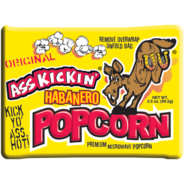 Food Kit Habanero Popcorn Ass Kickin