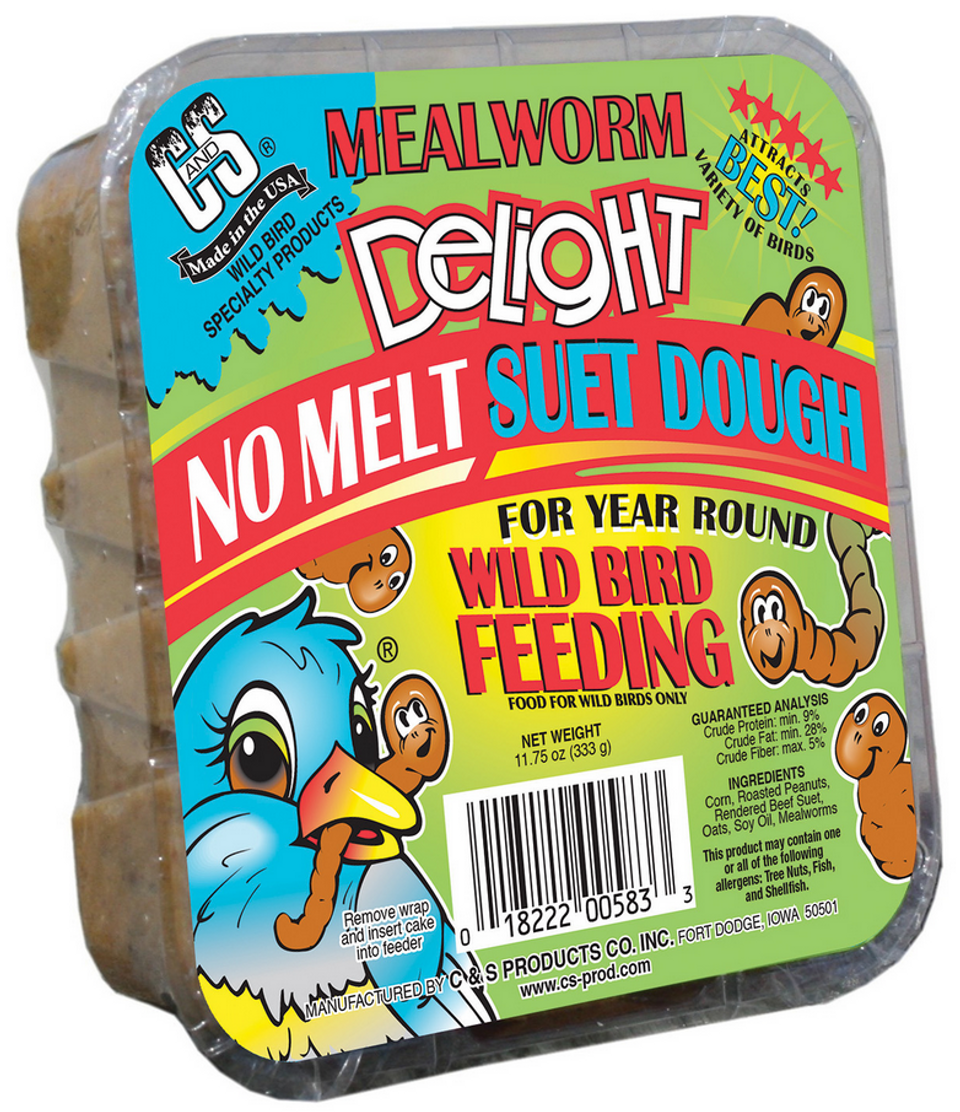 Bird Accessories - C&S Suet Mealworm