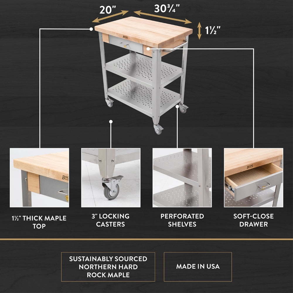 Kitchen Cart Island Cucina Elegante