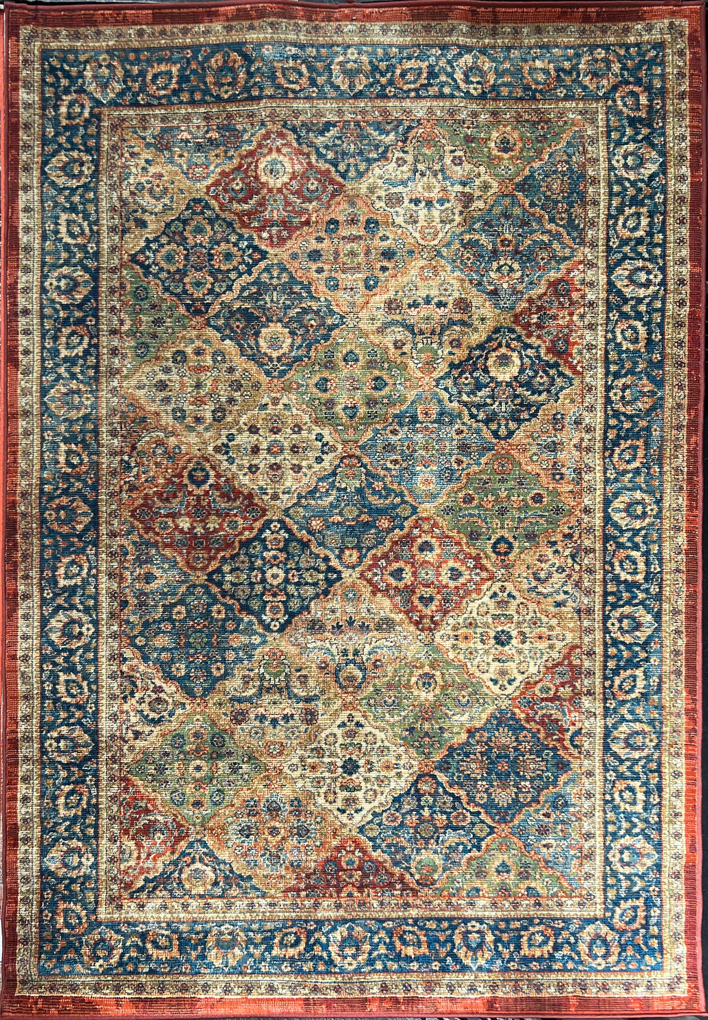 Fleming Rug Multi 5' x 8'