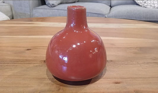 Vase Stoneware Persimmon Large
