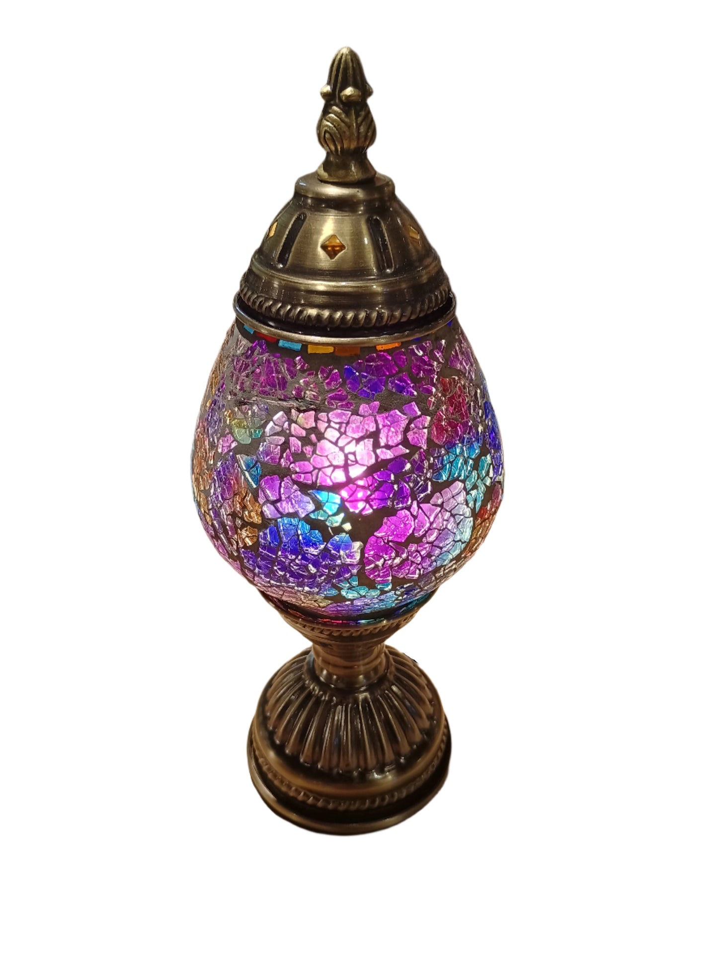 Mosaic Lamp Oval 11.5" #24